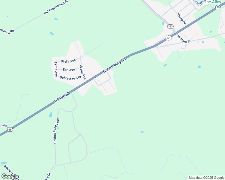 map of restaurants, bars, coffee shops, grocery stores, and more near Cr-1291L in Campbellsville
