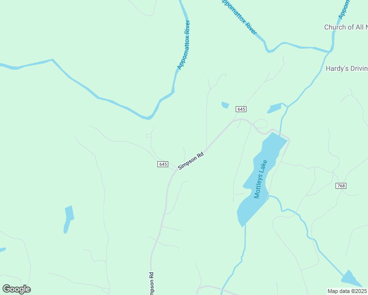 map of restaurants, bars, coffee shops, grocery stores, and more near 1285 Simpson Road in Prospect