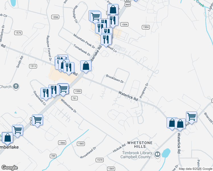 map of restaurants, bars, coffee shops, grocery stores, and more near in 