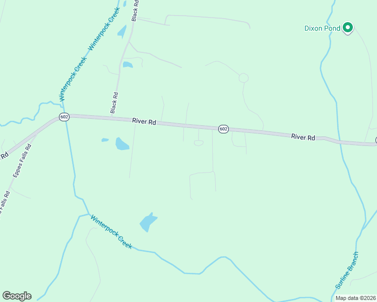 map of restaurants, bars, coffee shops, grocery stores, and more near 16401 River Road in Chesterfield