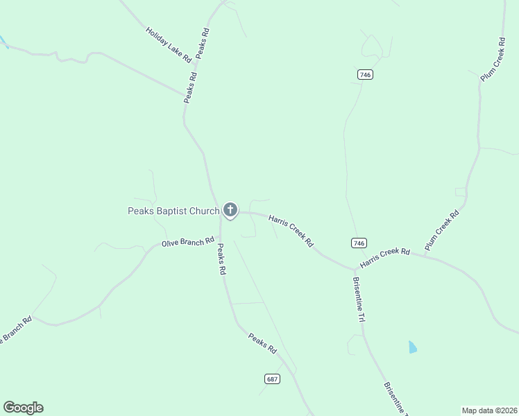 map of restaurants, bars, coffee shops, grocery stores, and more near 4890 Harris Creek Road in Prospect