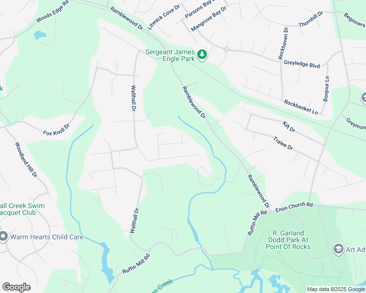 map of restaurants, bars, coffee shops, grocery stores, and more near 407 Walthall Crest Court in Chesterfield County