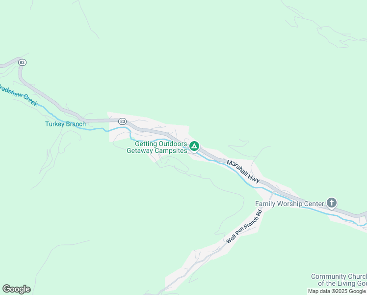 map of restaurants, bars, coffee shops, grocery stores, and more near West Virginia 83 in Paynesville