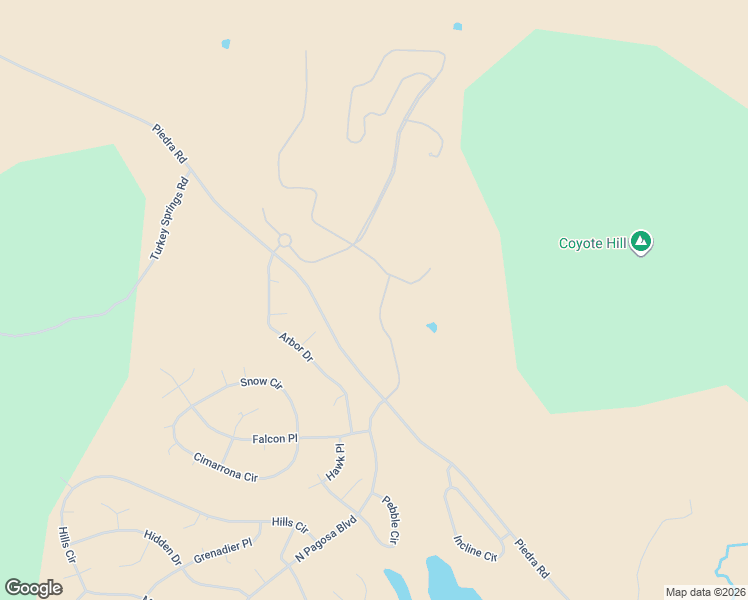 map of restaurants, bars, coffee shops, grocery stores, and more near Dylan Dr in Pagosa Springs