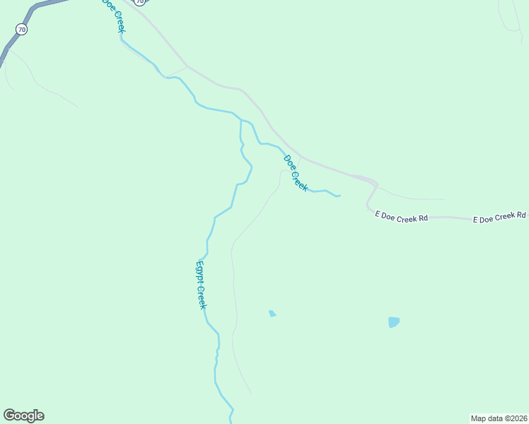map of restaurants, bars, coffee shops, grocery stores, and more near Egypt Creek Road in Liberty