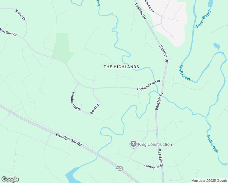 map of restaurants, bars, coffee shops, grocery stores, and more near 8037 Lammermoor Court in Chesterfield