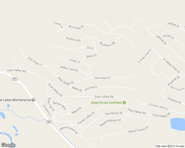 map of restaurants, bars, coffee shops, grocery stores, and more near 867 Deer Ridge Drive in Bayfield