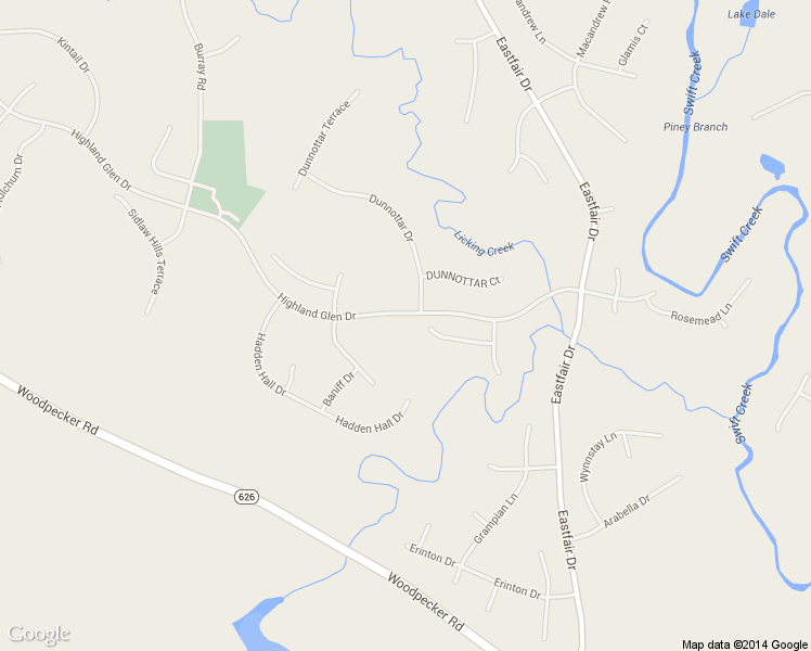 map of restaurants, bars, coffee shops, grocery stores, and more near 8037 Lammermoor Ct in Chesterfield