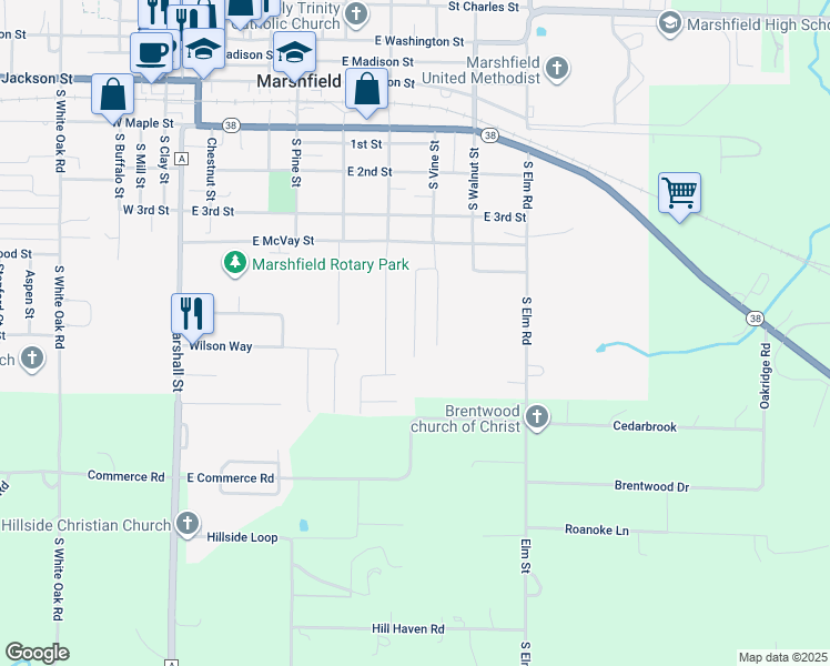 757 Willow Street, Marshfield MO Walk Score