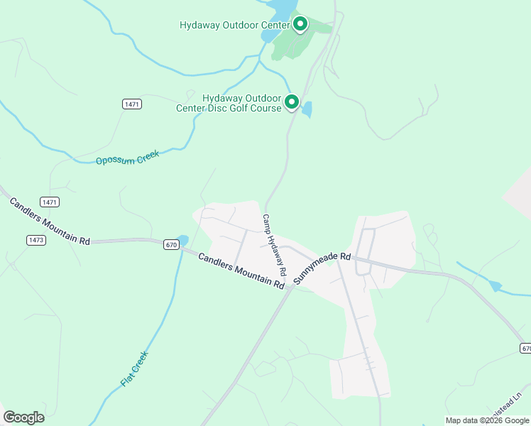 map of restaurants, bars, coffee shops, grocery stores, and more near 197-315 Camp Hydaway Road in Rustburg