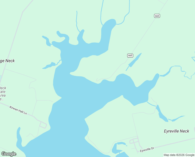 map of restaurants, bars, coffee shops, grocery stores, and more near 18399 Old Castle Road in Cape Charles