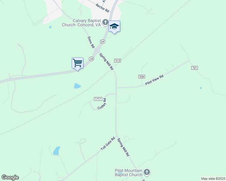 map of restaurants, bars, coffee shops, grocery stores, and more near 341 Spring Mill Road in Concord