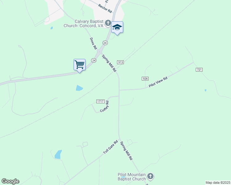 map of restaurants, bars, coffee shops, grocery stores, and more near 341 Spring Mill Road in Concord