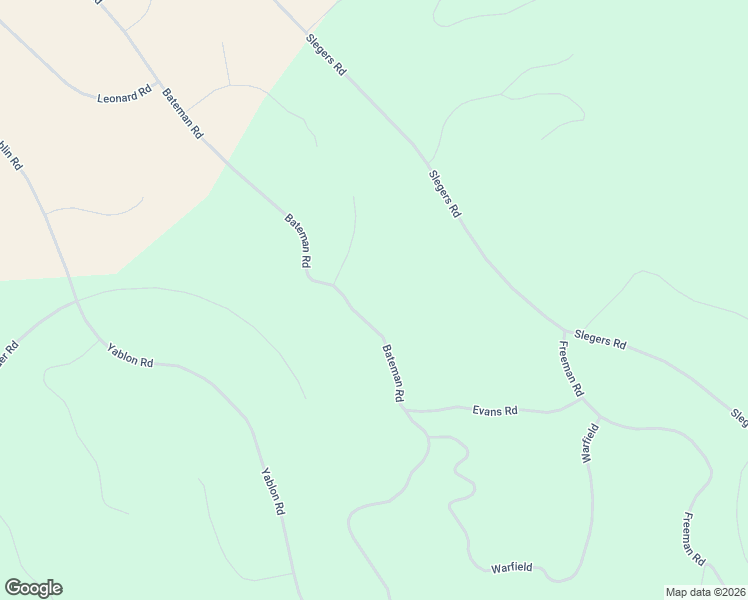 map of restaurants, bars, coffee shops, grocery stores, and more near Bateman Road in Fort Garland