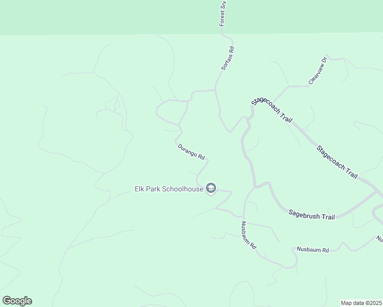 map of restaurants, bars, coffee shops, grocery stores, and more near Durango Road in La Plata County