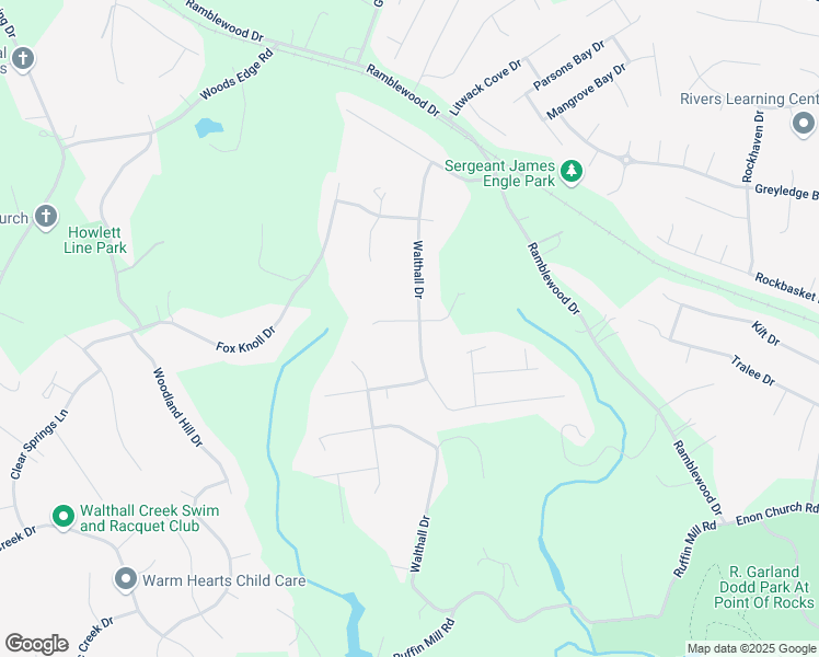 map of restaurants, bars, coffee shops, grocery stores, and more near 14500 Walthall Drive in Colonial Heights