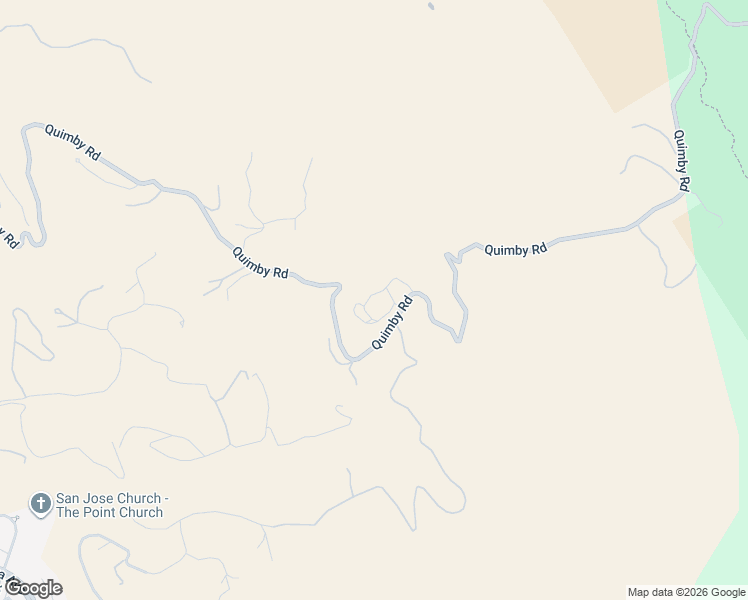 map of restaurants, bars, coffee shops, grocery stores, and more near 4393 Quimby Road in San Jose