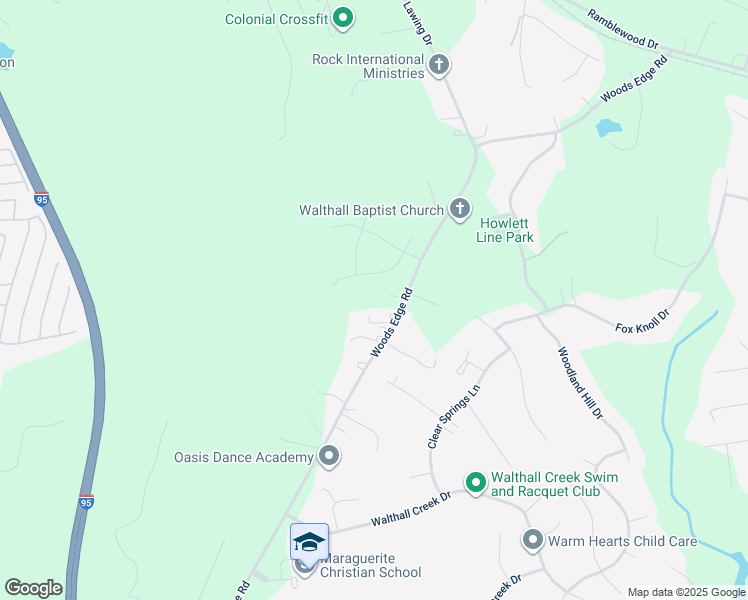 map of restaurants, bars, coffee shops, grocery stores, and more near 14230 Woods Edge Road in Chesterfield County
