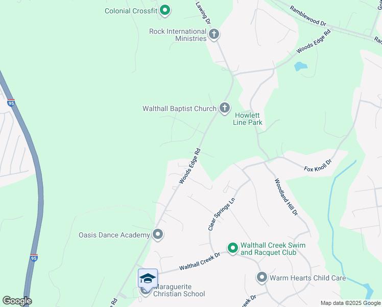 map of restaurants, bars, coffee shops, grocery stores, and more near 14230 Woods Edge Road in Chesterfield County