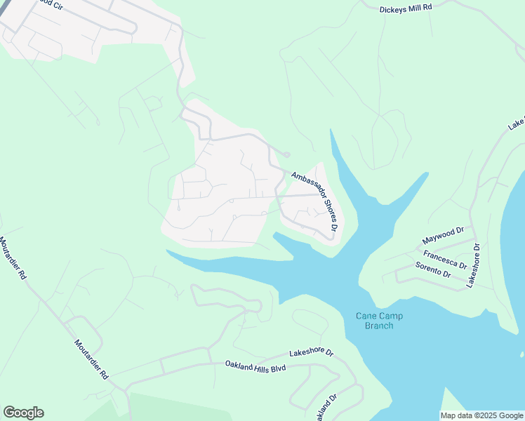 map of restaurants, bars, coffee shops, grocery stores, and more near 12-67 Lakeview Drive in Leitchfield
