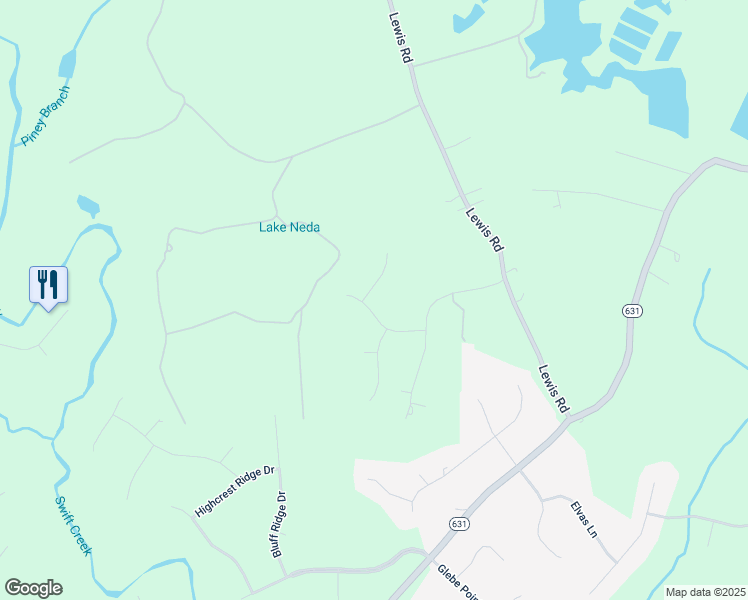 map of restaurants, bars, coffee shops, grocery stores, and more near 6920 Berrystone Road in Chester