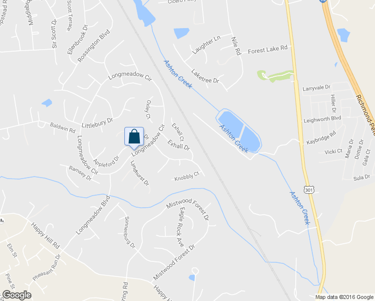 map of restaurants, bars, coffee shops, grocery stores, and more near 13900 Exhall Drive in Chester