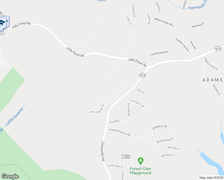 map of restaurants, bars, coffee shops, grocery stores, and more near 6098 John Jackson Drive in Williamsburg