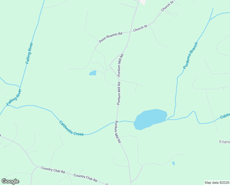 map of restaurants, bars, coffee shops, grocery stores, and more near Virginia 719 in Appomattox