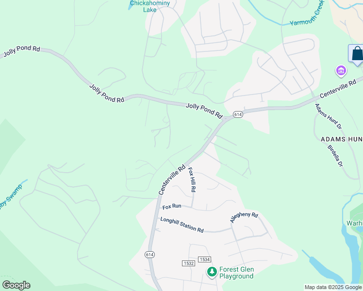 map of restaurants, bars, coffee shops, grocery stores, and more near 6123 John Jackson Drive in Williamsburg