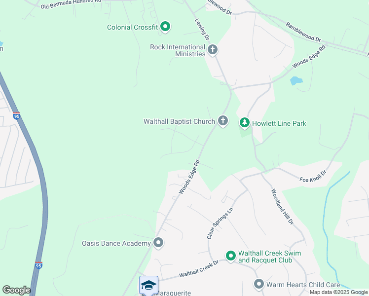 map of restaurants, bars, coffee shops, grocery stores, and more near 14116 Trailtop Terrace in Chesterfield County