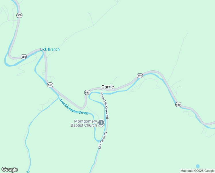 map of restaurants, bars, coffee shops, grocery stores, and more near in Carrie
