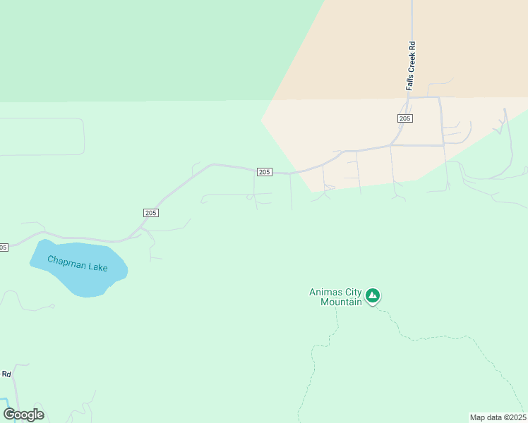 map of restaurants, bars, coffee shops, grocery stores, and more near 98 Misty Lane in Durango
