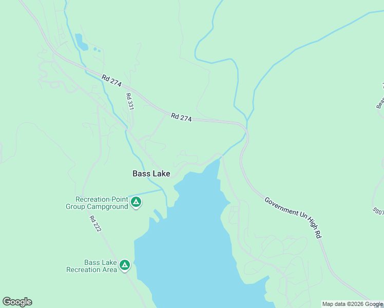 map of restaurants, bars, coffee shops, grocery stores, and more near 53473 Road 432 in Bass Lake