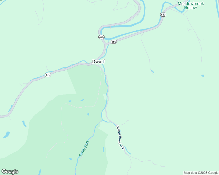 map of restaurants, bars, coffee shops, grocery stores, and more near 501 Combs Branch Road in Dwarf