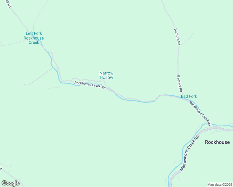 map of restaurants, bars, coffee shops, grocery stores, and more near 717 Rockhouse Creek Road in Elkhorn City