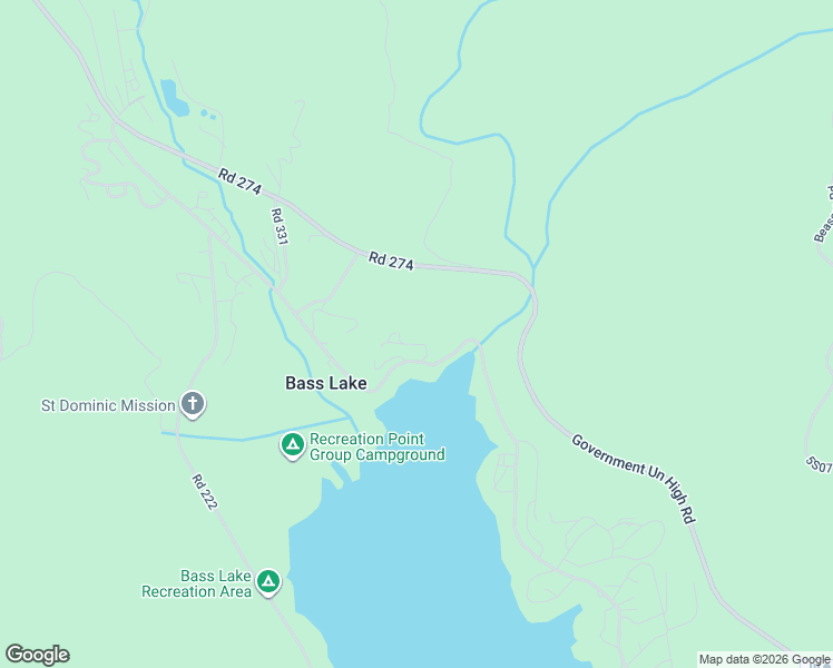 map of restaurants, bars, coffee shops, grocery stores, and more near 53473 Road 432 in Bass Lake
