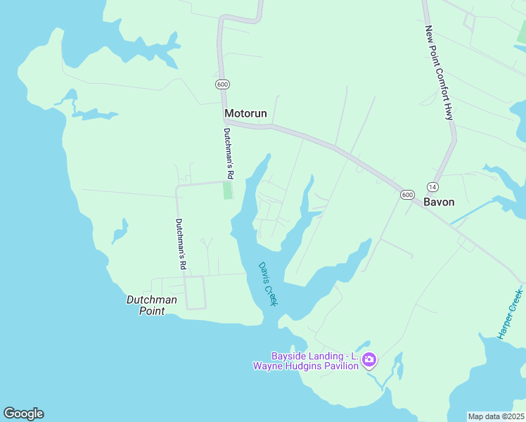 map of restaurants, bars, coffee shops, grocery stores, and more near 25 Southern Sandy Lane in Port Haywood