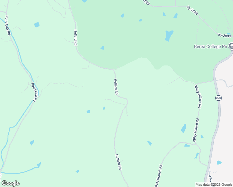 map of restaurants, bars, coffee shops, grocery stores, and more near Hellard Road in McKee