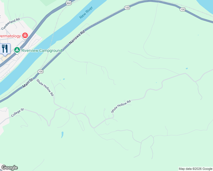 map of restaurants, bars, coffee shops, grocery stores, and more near in Narrows