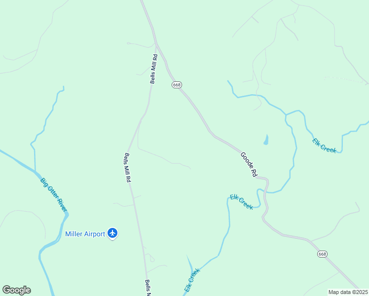map of restaurants, bars, coffee shops, grocery stores, and more near 4300 Goode Road in Goode