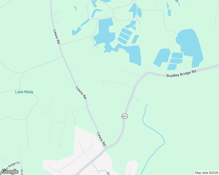 map of restaurants, bars, coffee shops, grocery stores, and more near 13446 Bradley Bridge Road in Chester
