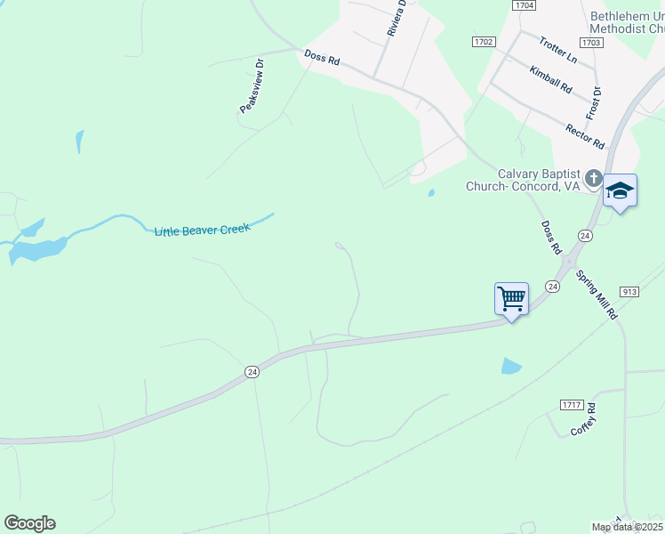 map of restaurants, bars, coffee shops, grocery stores, and more near 132 Virginia Circle in Concord