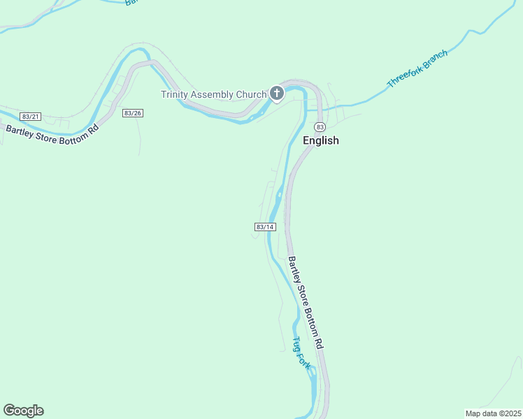 map of restaurants, bars, coffee shops, grocery stores, and more near Flat Top Road in McDowell County