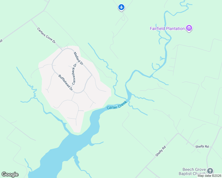 map of restaurants, bars, coffee shops, grocery stores, and more near 4321 Mallard Drive in Gloucester Courthouse