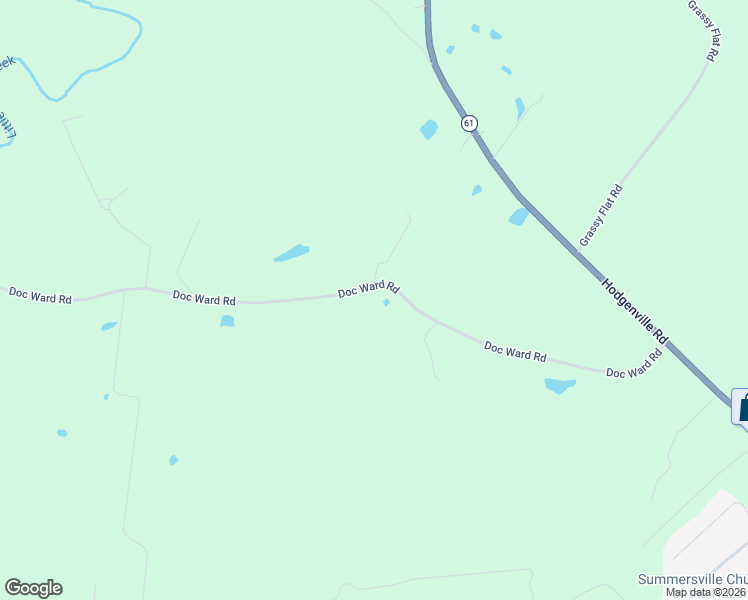 map of restaurants, bars, coffee shops, grocery stores, and more near Doc Ward Road in Summersville