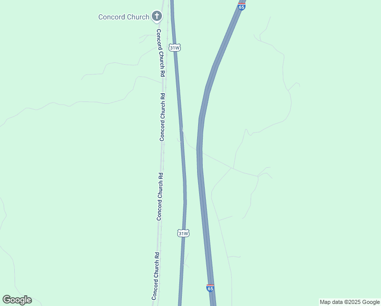 map of restaurants, bars, coffee shops, grocery stores, and more near 115 Pine Ridge Road in Bonnieville