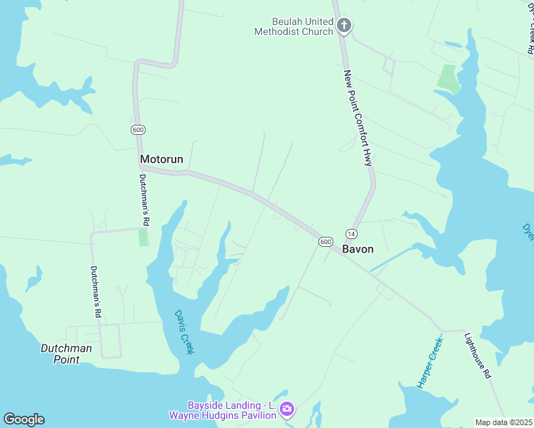 map of restaurants, bars, coffee shops, grocery stores, and more near 287 Circle Drive in Bavon