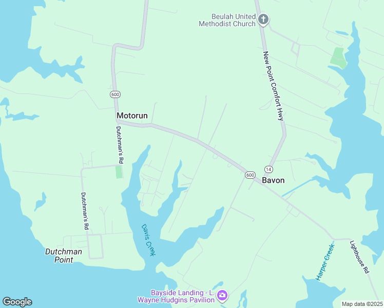 map of restaurants, bars, coffee shops, grocery stores, and more near 361 Circle Drive in Bavon