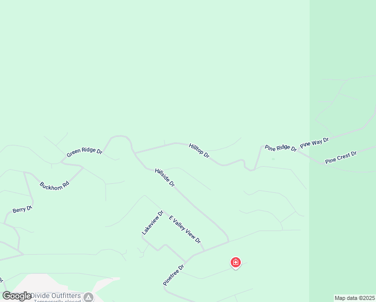 map of restaurants, bars, coffee shops, grocery stores, and more near 76 Hillside Circle in Bayfield
