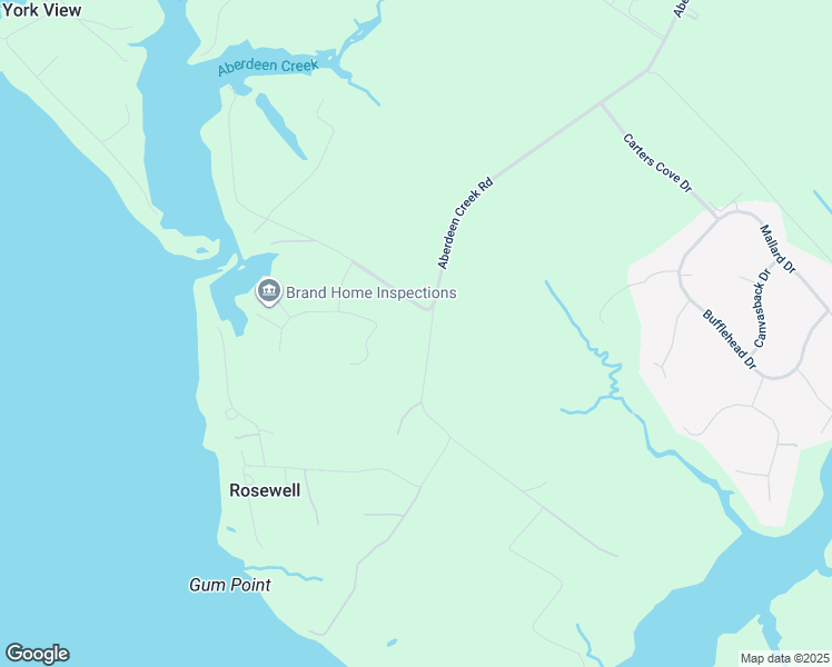 map of restaurants, bars, coffee shops, grocery stores, and more near 4434 Rosewell Plantation Road in Gloucester